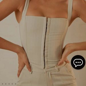 Peppermayo Bustier Top NWT